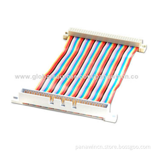UL Custom Flat Rainbow Cable Assembly, ODM/OEM Orders are Welcome